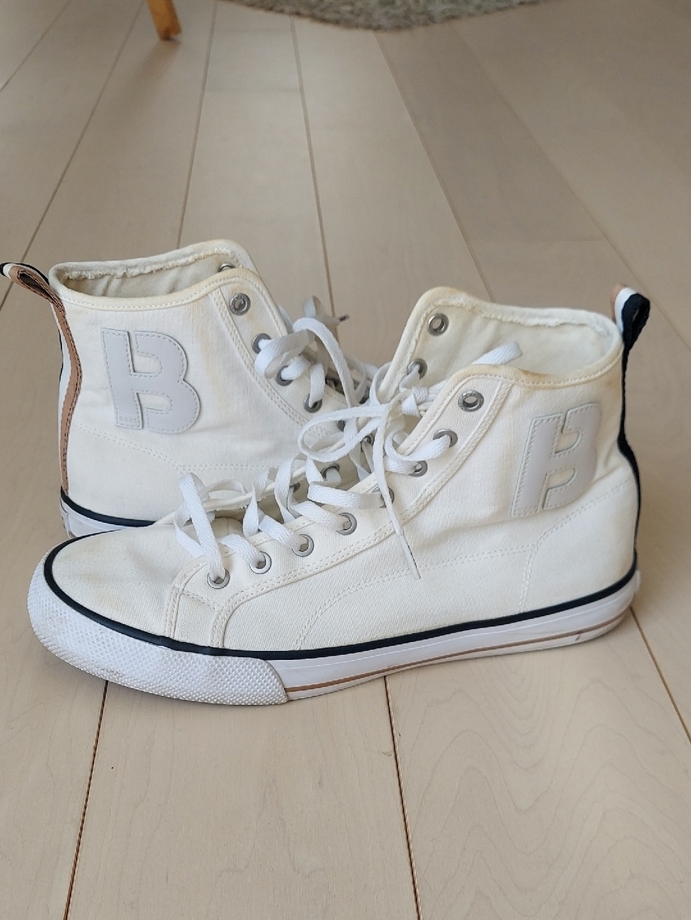 Hugo Boss mens Aiden High-top Sneakers